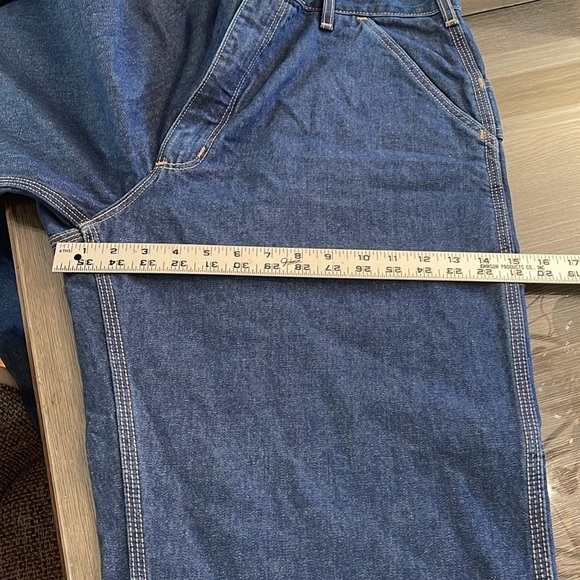 Carhartt FRB13 - Flame-Resistant Denim Loose Fit Jean 38 x 32 - Picture 6 of 14